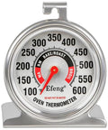 Large Dial Oven Thermometer For Gas And Electric Ovens And Grills Ready To Read Temp From 150 To 600 Degrees F With Big Numbers