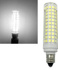 15W E11 LED Corn Bulb Dimmable Ceramic Light Bulbs 120W Equivalent 136 LEDs 2835 SMD 1500 Lumens Daylight White 6000K 360 Degree Beam