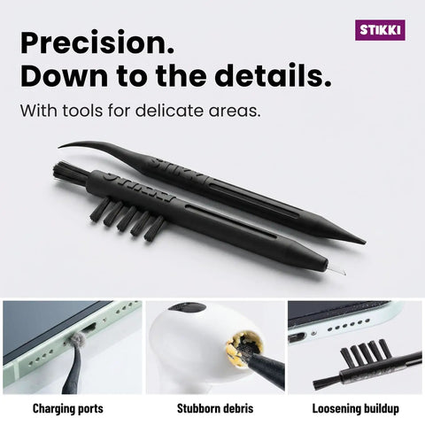 Electronics Cleaning Putty Kit With Precision Tools For Earbuds And Phones Dust And Wax Remover Charging Port Cleaner display