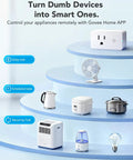 Real Time Energy Monitoring Smart Plug with WiFi and Bluetooth on shelf, works with appliances like fan, kettle, rice cooker