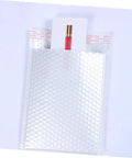 White Bubble Mailers 24x35cm Plus 5cm Padded Envelopes Shockproof Packaging Bags with cosmetic inside