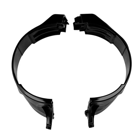 Top Tier Replacement Handle Clamp Support For Stihl Backpack Leaf Blowers Br450 Br700 Br800x 4282-790-0700 close-up view of black plastic brackets