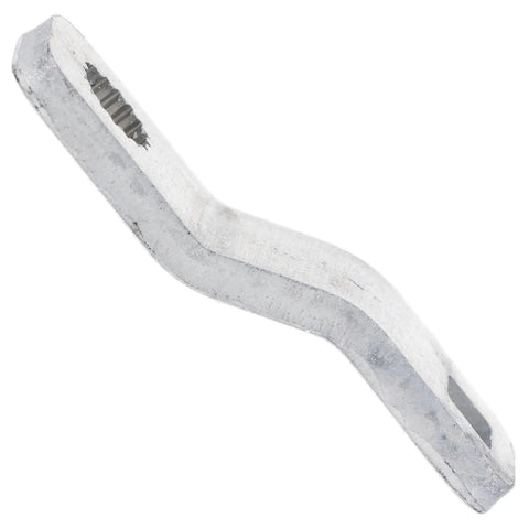 Bellcrank 3236243 For Polaris Ranger XP Crew Trail Boss 1000 902D 4000D 2WD Kinetic Steering Link Replacement Durable ATV UTV Part With Easy Install And OEM Fitment, close-up silver metal steering arm