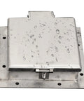 Lockable Stainless Steel Inspection Cover With Invisible Frame For Yard And Garden Drainage Durable Weather Resistant Manhole Cover