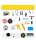 Heavy Duty 750W Electric Mini Table Saw With 5 Pcs Premium Blades For Rock Solid Woodworking Cutting Polishing And Carving tools and accessories