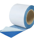 Fluorocarbon Membrane Butyl Waterproof Tape 4 Inch By 32 Feet Self Adhesive White Roofing Sealant For Roof Flashing Leak Patch Seam Sealer
