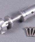 Beefy Replacement Motor Shaft for 1.4m RC Airplane Fits 3648 KV 600 Motor 1400mm Scale Model Plane Spare Part Heavy Duty Metal Shaft Includes 4x 2.5x10 Cap Screws Easy Install