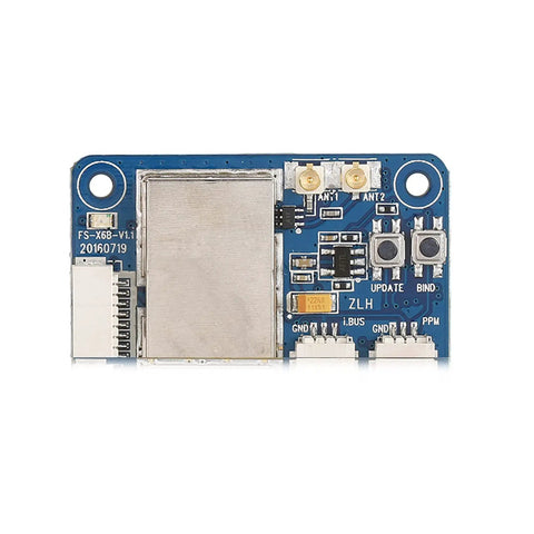 Six Channel Two Four GHz PWM PPM I Bus Pro Grade Receiver for FPV Drones Compatible with FS I10 I8 I6 Series Transmitters