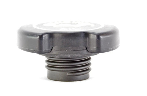 Side view of Ford EC743 Cap Assembly Oil Filler For Engine Oil System Replacement Genuine OEM Quality Built Tough Durable Easy Install