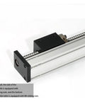 Beefed Up Heavy Duty Linear Guide Module With 57 Stepper Motor Nema23 And SFU1605 Ball Screw Actuator, aluminum slide table