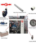 100HP Waterjet Control Valve Normally Open 10184760 For Waterjet Cutting Machine Spare Parts diagram with labeled components