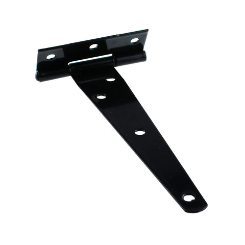 Rustproof T Strap Heavy Duty Shed Door Hinges 4 Pack With Screws For Barn Doors Fences Gates Load Capacity 12 To 60 Kg