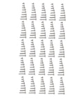 Array of 200 Pcs Self Tapping Screws Kit 304 Stainless Steel Cross Self Drilling Screws For Wood Metal And Plastic Flush Mount Flat Head.