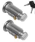 Two Pack Lock Cores With Keys For One Key System Compatible With Bike Racks Roof Cargo Ski Racks And Towers Premium Zinc Alloy
