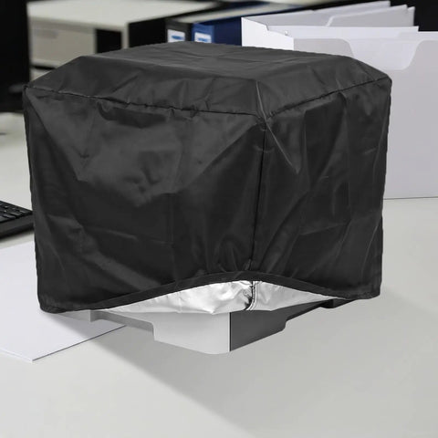 Heavy Duty 3D Printer Protective Cover With Dustproof Enclosure For Home Workshop Black 28 By 18 By 12 Inches Built From 210D Oxford Fabric
