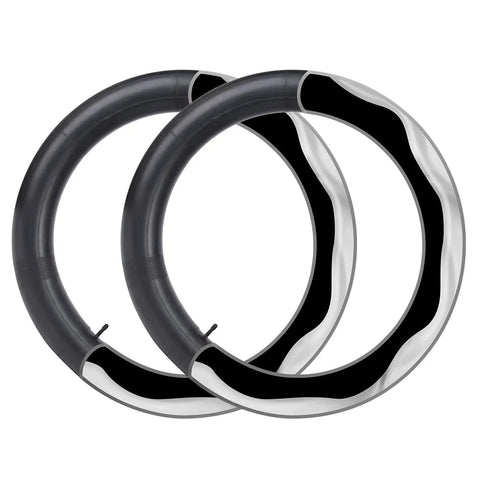 Two Pack Self Sealing Fat Bike Inner Tubes 20x4 With 32mm Schrader Valve Puncture Resistant Quick Repair For 20x4 To Four Point Five Inch Fat Tires