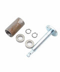 320mm Steering Gear Rack Pinion Kit With 390mm Adjustable Shaft And 245mm Tie Rods components laid out, including metal shaft and bearings.