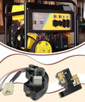 Go-To AVR Generator Voltage Regulator Rectifier for 5 to 9.9kW Portable Gen Sets Replacement Part and yellow generator