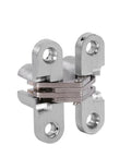 Hidden Hinge Zinc Alloy Invisible Folding Door Cross Hinge With 180 Degree Opening For Wardrobes And Folding Doors, Heavy Duty
