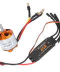 1100KV Brushless Motor with 40A ESC for RC Planes and Drones