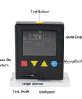 Rugged Handheld Surface Roughness Meter With Digital Gauge For Metals And Nonmetals Ra Rz Rq Rt Rp Rv Rc Parameters 2.4 Inch IPS TFT LCD Display Auto Power Off Field Ready Boss Grade on base with labeled buttons
