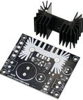 Dead Reliable Dc Adjustable Linear Regulated Power Supply Board 1.25V To 37V Pushing 7A with heatsink and circuit detail.