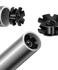 Bike Headset Top Cap Kit For 1-1/8 Inch Forks, Aluminum Alloy Or Carbon Fiber Construction, Includes Steel Bolt And Star Nut
