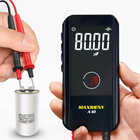 Smart Digital Multimeter With Color LCD Display 6000 Counts Auto Range Rechargeable Battery 3 Results Screen For Voltage