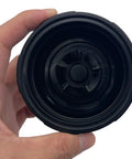 5 Fin Extractor Blade Replacement With Gasket For Nutri Blenders 700W hand-held view showing fins and gasket design