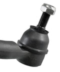 Close-up view of a tie rod end from the Front Six Piece Tie Rods Kit For 2003 2008 Toyota Corolla showing bolt and joint detail.