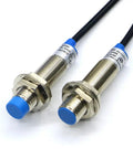 Inductive M12 FR12-2DN2 Motion Sensor Metal Proximity Switch For Industrial Automation And Machinery, pair of M12 metal sensors