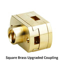 Get This Awesome 2PC High Quality T8X8mm Oldham Coupling With Included Nut For Ender3 CR10 Voron VzBoT 3D Printers Smooth Z Axis Screw Upgrade brass coupling