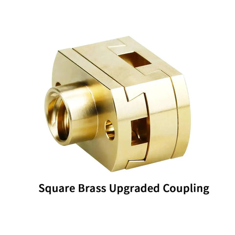 Get This Awesome 2PC High Quality T8X8mm Oldham Coupling With Included Nut For Ender3 CR10 Voron VzBoT 3D Printers Smooth Z Axis Screw Upgrade brass coupling
