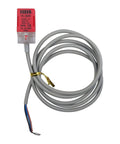 Five Pack 5mm Inductive Proximity Sensor Switch NPN Normally Open DC 10-30V 3 Wire Square Housing 5mm Sensing Distance