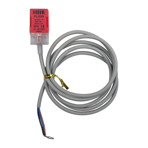 Five Pack 5mm Inductive Proximity Sensor Switch NPN Normally Open DC 10-30V 3 Wire Square Housing 5mm Sensing Distance