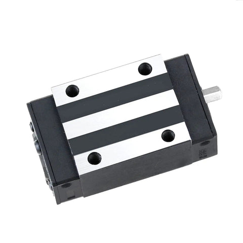 Close-up of HGH20CA carriage from 600mm HGR20 Linear Slide Rail Kit With Four HGH20CA Carriages For CNC Machines And DIY Projects