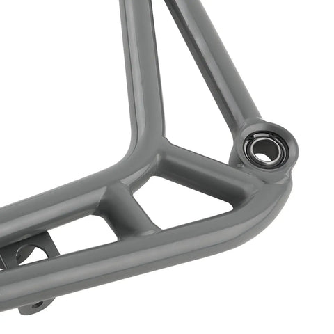 Detail of Drift Ready Front Steering Adjustable Lower Control Arm Kit For BMW E46 1998 2006 with powder coat finish