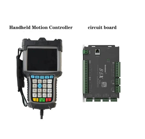 Offline 3 Axis CNC Controller System With Handheld Controller and B51E Module circuit board