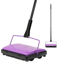 Lightweight Manual Carpet Sweeper And Rug Cleaner Cruises Across Carpets Without Breakin A Sweat Picks Up Pet Hair And Dust Like A Charm