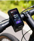 Mini Color TFT LCD Display For E Bike With Waterproof Connector, 24V 36V 48V Compatible Cycling Computer mounted on handlebars