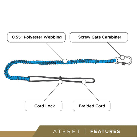 Roofing Safety Kit With Full Body Harness 100 Ft Vertical Rope Anchor Set Tool Lanyard features polyester webbing and carabiner.