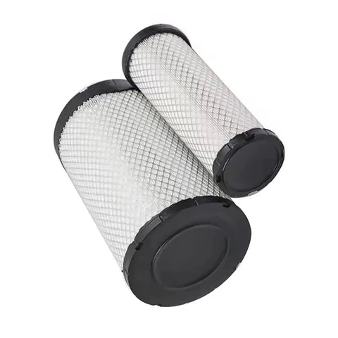 Best Performance A45K Air Filter Direct Replacement For Toyota Parts AF26614 And AF26613 Durable ABS Construction in black and white, showcasing two filters.