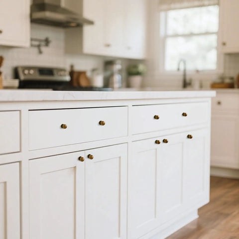 Built Like A Tank Solid Zinc Alloy Cabinet Knobs 10 Pack Antique Brass Single Hole Ball Drawer Pulls For Kitchen Cabinets And Dressers Classic Patina No Sweat Mount Pro Grade Hardware