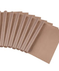 8 Pack Teflon Sheets For Heat Press 12 By 16 Inch Nonstick Craft Mats arranged on a white background