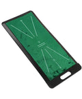 Portable Golf Swing Training Mat With Velvet Surface Non Slip Grip For Indoor And Outdoor Practice Trajectory Analysis