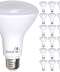 24 Pack BR30 LED Flood Light Bulbs 9.5W 75W Equivalent 850 Lumens 3000K Soft White 90+ CRI E26 Base Dimmable Instant On 110 Degree Beam UL Listed