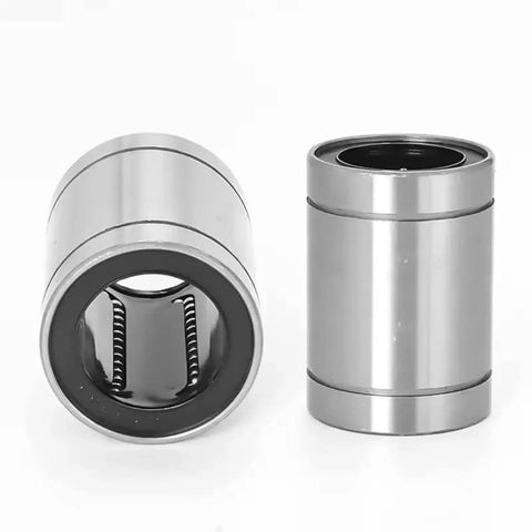 30mm Linear Ball Bearing Kit for 3D Printers and CNC Machines, 8 Pieces, Quiet Low Noise Operation, High Temperature Ready Bearing Steel, Durable Smooth Motion for Precise DIY Projects; steel linear bearing pair