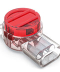 Grab This 100 Pc Data Phone Wire Butt Kit With Y Type 3 Port Connectors For Super Fast Crimping On Telephone And Data Cables Perfect For Gadget Geeks, red clear plastic connector