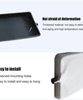 Heavy Duty Condensate Drain Pan Kit With Durable Plastic Tray And Drain Fitting For Efficient Water Collection And Release, Essential AC Maintenance Tool