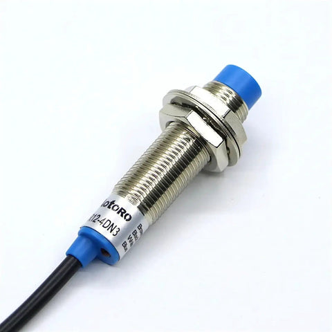 Motion Sensor Inductive Metal Proximity Switch FR12-2DN2 M12 Industrial Sensor That Detects Metal Like A Pro With Fast Response And High Reliability Easy Mounting Built For Automation Systems And Robotic Lines, M12 threaded metal sensor with cable